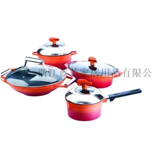 橙色幻想，點亮廚房藝術 艾鉑赫廚具套裝深度解析